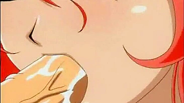 Boss's Bondage Fantasy Fulfilled - Roped Hentai Gangbanged and Filmed