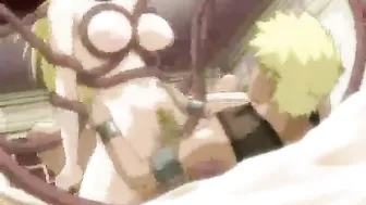 Hentai Girl Caught by Monster Tentacles for Hard Fucking Threesome Hentai Girl Caught by Monster Tentacles for Hard Fucking Threesome