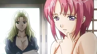 Busty Japanese Hentai Blowjob a Cock, anime,  busty,  japanese,  hentai,  blowjob