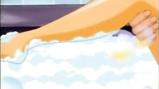 Redhead Hentai Bigtits Fucking in the Bathtub - A Steamy Anime Experience