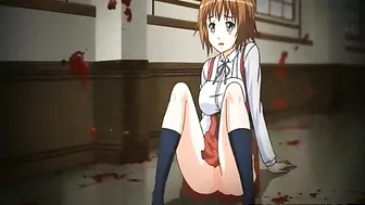 Hentai coeds groupfucked by monster pigs, hentai,  coeds,  anime,  groupfucked,  orgy