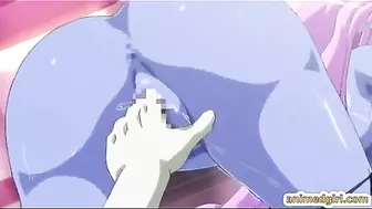 Ghetto blue elf bigboobs hentai fingering and wetpussy fuck