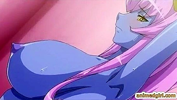 Ghetto blue elf bigboobs hentai fingering and wetpussy fuck