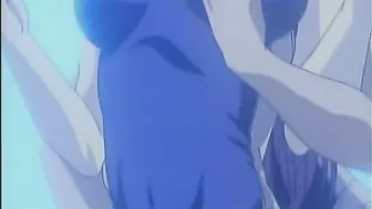 Caught and Fucked by Tentacle Monster in Swimming Pool - Hentai Anime Porn Video