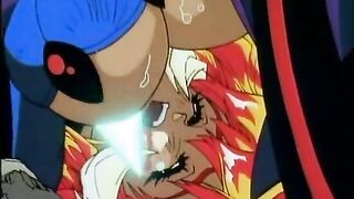 Furry hentai ghetto hard fight with monster, anime