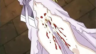 Virgin Elf Chained and Fucked by Bandits - Anime Hentai Porn