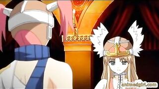 Bondage Princess Threesome Fucking - Anime BDSM