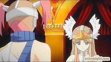 Bondage Princess Threesome Fucking - Anime BDSM