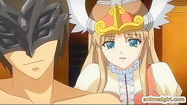 Bondage Princess Threesome Fucking - Anime BDSM