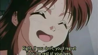 Tentacle Drilling Pussy Bondage in Chained Hentai Anime