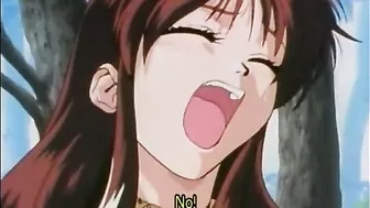 Tentacle Drilling Pussy Bondage in Chained Hentai Anime