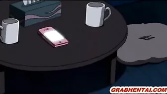 Busty hentai hot sucking cock and wetpussy fucking, Anime, XXX