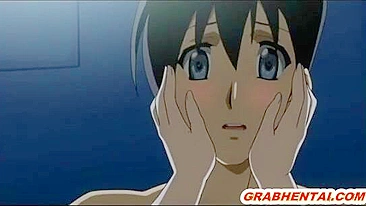 Busty hentai hot sucking cock and wetpussy fucking, Anime, XXX