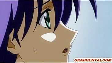 Busty hentai hot sucking cock and wetpussy fucking, Anime, XXX