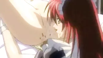 Shemale hentai maid with huge boobs