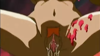 Bondage hentai gets ass and mouth fucked, anime,  bondage,  hentai,  roped,  ass