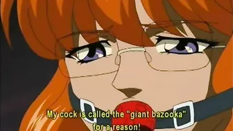 Bondage hentai gets ass and mouth fucked, anime,  bondage,  hentai,  roped,  ass