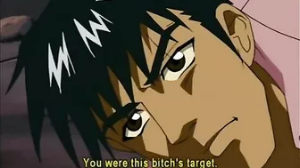 Bondage hentai gets ass and mouth fucked, anime,  bondage,  hentai,  roped,  ass