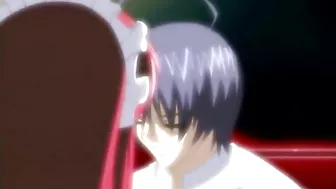 Busty hentai maid with muzzle gets whipped and dildoed ass and pussy, Anime,  Busty