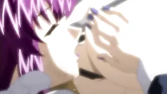 Busty hentai maid with muzzle gets whipped and dildoed ass and pussy, Anime,  Busty