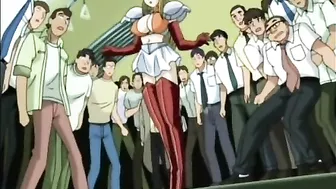 Busty Hentai Maid Gets Squeezed Her Big Tits - Anime