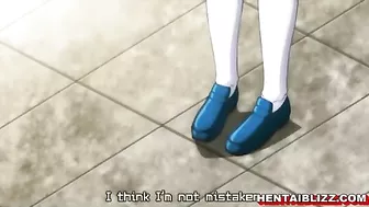 Busty Anime Hentai Posing in Public - Sexy Porn Video