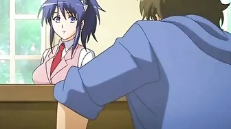 Hentai Maid Tittyfucking and Facial Cumshots - Anime Sex