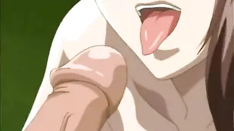 Big-Juicy-Tits Anime Teacher Gets Blowjob and Stuffed - Hentai Porn