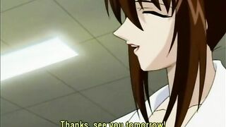 Tied-up Anime Babe Gets Fucked by Brats