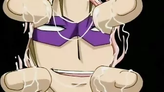 Tied-up Anime Babe Gets Fucked by Brats