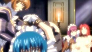 Hentai Maid Gets Ass Injection with Enema and Chains - Anime Porn