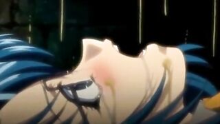 Hentai Maid Gets Ass Injection with Enema and Chains - Anime Porn