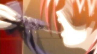 Hentai Maid Gets Ass Injection with Enema and Chains - Anime Porn