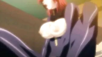 Hentai Maid Gets Ass Injection with Enema and Chains - Anime Porn