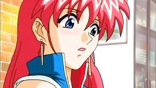 Humiliated Hentai Girl Gets Dilodded Ass and Pussy - Chained Anime
