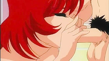 Redhead hentai sixty-nine style oral sex and riding cock - Anime