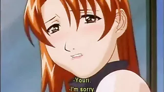 Busty hentai tittyfucking and licking stiff cock, anime - Watch now!