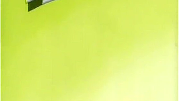 Big Breasted Anime Schoolgirl Pinches Her Nipples - Hentai Porn Video