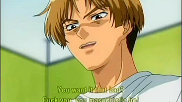 Big Breasted Anime Schoolgirl Pinches Her Nipples - Hentai Porn Video