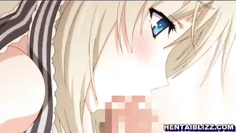 Hentai Maids Sharing a Stiff Dick - Anime Porn Video