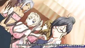 Hentai Maids Sharing a Stiff Dick - Anime Porn Video