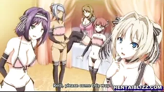 Hentai Maids Sharing a Stiff Dick - Anime Porn Video
