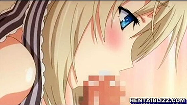 Hentai Maids Sharing a Stiff Dick - Anime Porn Video