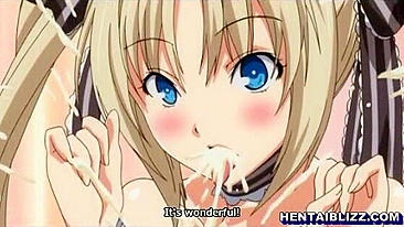 Hentai Maids Sharing a Stiff Dick - Anime Porn Video