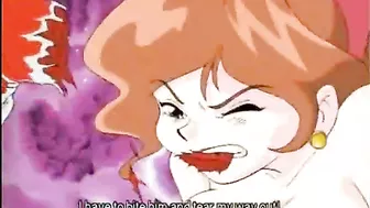 Hentai Girl Drilled by Octopus Tentacles and Levitates on Cock - Watch now!