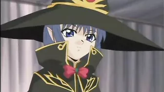 Busty hentai Princess gets squeezed her bigtits