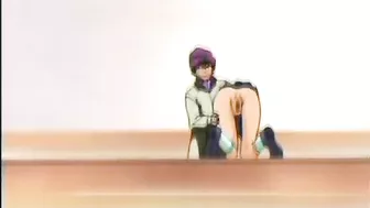 Naughty Anime Coed Fingered Pussy Hot Fucked in Classroom