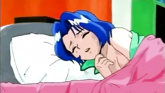 Bondage hentai girl with muzzle cum - allbody