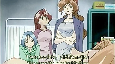 Bondage hentai girl with muzzle cum - allbody