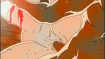 Bondage hentai girl with muzzle cum - allbody